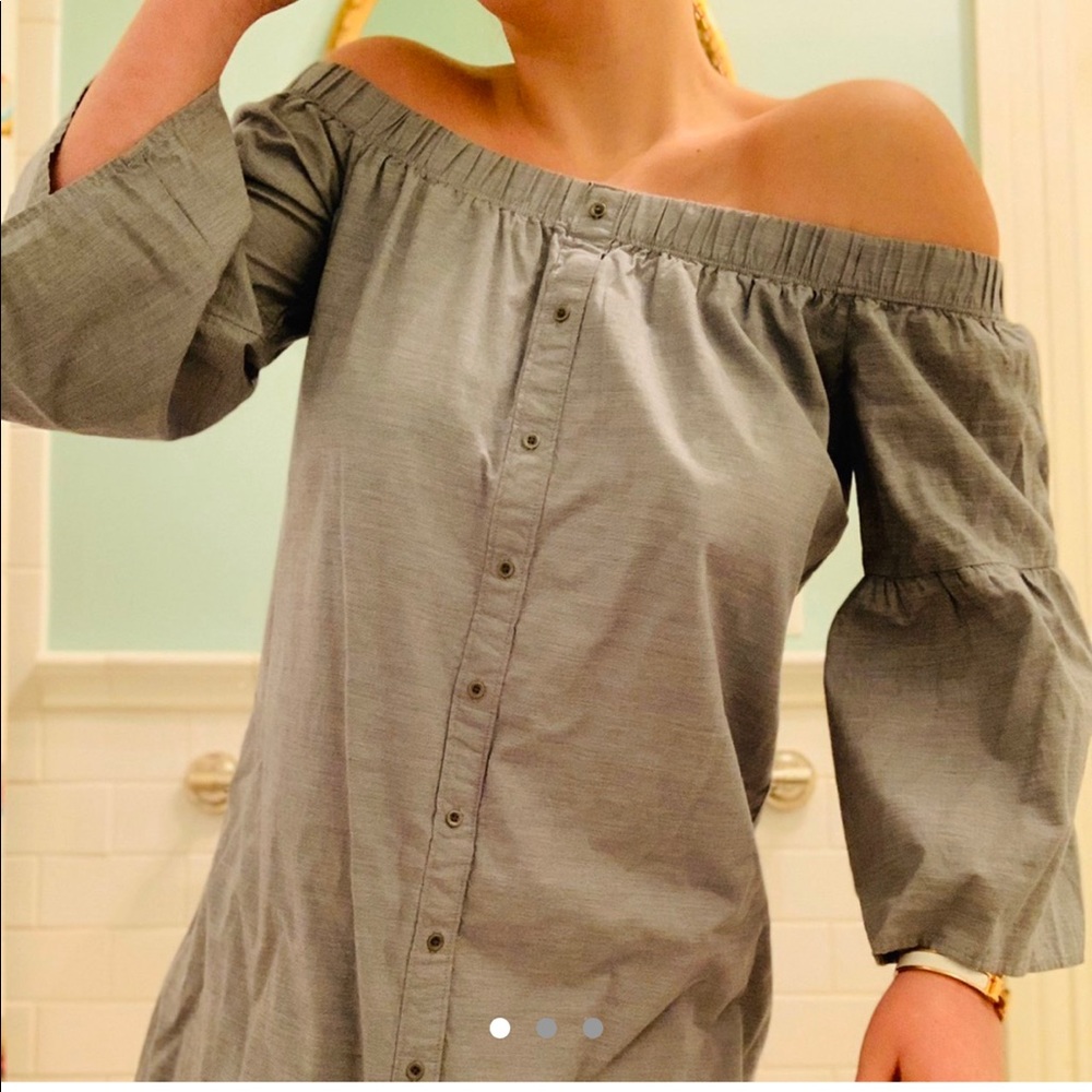 Off the shoulder dress